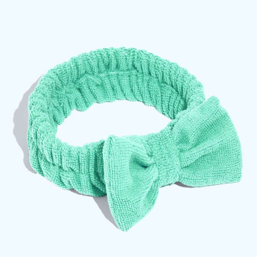 Cotton headband groen
